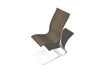 精品现代室内<em>木质座椅</em> 座凳su模型
